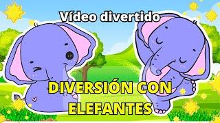 JUEGOS y DIVERSIÓN con ELEFANTES | Canta con Pibbie #cancionesinfantiles #DibujosAnimados