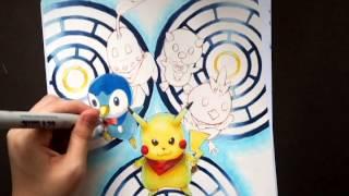 Marker Illustration - Pokemon