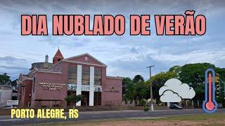 Tempo fecha e fica abafado Porto Alegre, ameaça de alguma chuva - 02/11/2024