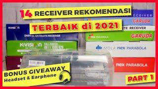 Ini 14 Receiver Parabola REKOMENDASI TERBAIK Tahun 2021! Gratis Channel Lokal Lengkap - PART 1