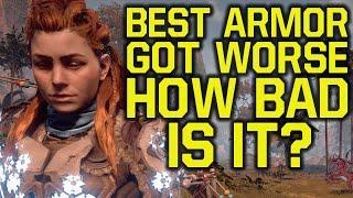 Horizon Zero Dawn Shield Weaver GOT WORSE - HOW BAD IS IT?! (Horizon Zero Dawn Best Armor)