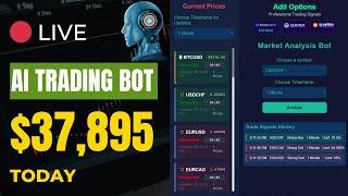 Pocket Option $50 → $37,895 AI Bot Strategy! Binary Options Trading Strategy! Trading Strategy 2025