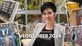 Frankfurter Buchmesse Tag 1 ️|  VLOGTOBER 2024