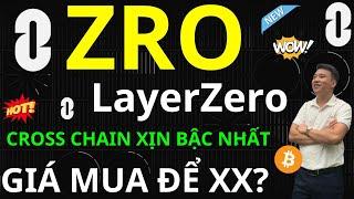 PHÂN TÍCH layerZero ZRO Dự án hàng đầu về Cross-Chain? Có Tiềm năng XX tài sản Uptrend? Mua giá nào?