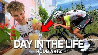 DAY IN THE LIFE OF A PROFESSIONAL CYCLIST ft. Huub Artz