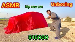 ASMR unboxing $15000 my new car Alhamdulillah | ASMR today I am so excited 