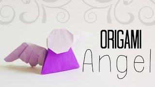 How to make an easy origami Angel (Tadashi Mori)