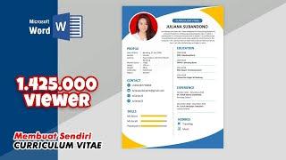 Resume Design Tutorial in Microsoft Word  | CV Designing