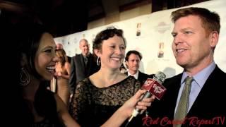 John Kahrs & Kristina Reed from "Paperman" at the 40th Annual Annie Awards #AnnieAwards @john_kahrs