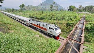 TALANG AIR MELINTANG DI ATAS REL KERETA SEKARANG MULAI SULIT DITEMUKAN.