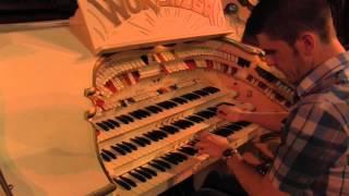 Getting "Dizzy Fingers" on the Mighty Wurlitzer Theatre Organ.