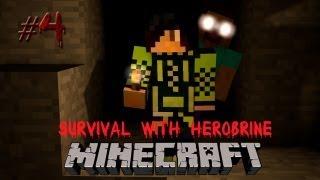 Minecraft: Survival with Herobrine #4 - Херобрин нападает!