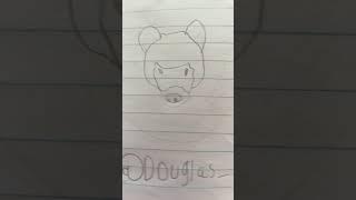 Drawing essa community peoples icons ​⁠today’s essa icon was @Douglas_Dogs_Anxiety100