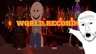 Getting the Incinerate WORLD RECORD!| The Strongest Battlegrounds