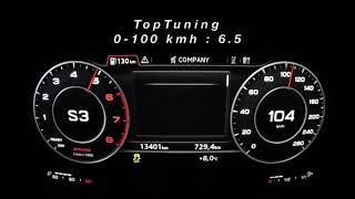 Rimappatura Audi A3 40TFSI 190cv By TopTuning Treviso