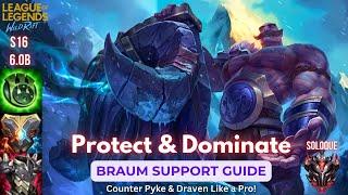 Wild Rift Braum Support Guide - Protect and Dominate - Build, Runes, Gameplay