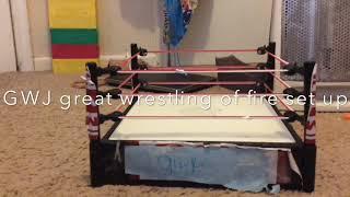 GWJ Great Wrestling Of Fire Set Up