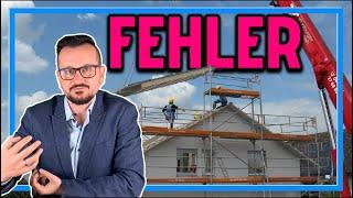 3 Fehler beim Hausbau