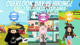 OVERLOOK BAY IS HIRING!! All Jobs Leaked + Explained!!