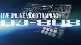 Free Training for the DJ-808 DJ Controller from Roland Cloud Academy