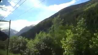 Lugano - Gotthard T. - Zurich Train Ride (SWITZERLAND)