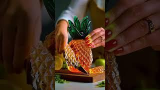 Crystal Pineapple Slicing ASMR: Unreal Sounds & Pure Visual Bliss