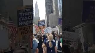 NY Streets ERUPT Again with Trump Protestors  #donaldtrump #georgeconway