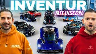 INVENTUR‼️Wir zählen über 100 Hypercars und Supercars mit @inscope21