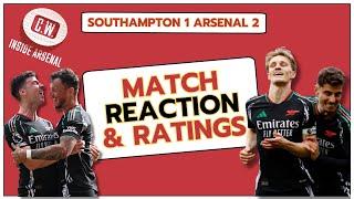 TIERNEY'S PERFECT FAREWELL! Southampton 1, Arsenal 2 - Match reaction and Arsenal player ratings