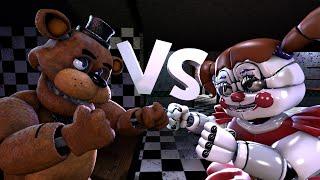 [SFM/FNAF] Circus Baby VS Freddy Fazbear