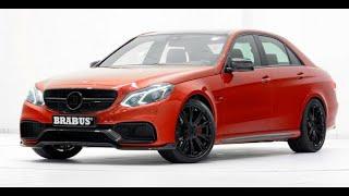 FASTEST MERCEDES W212 IN THE WORLD ! BRABUS E V12 800 and V8 6.0 l 850. Car that killed SUPERCARS