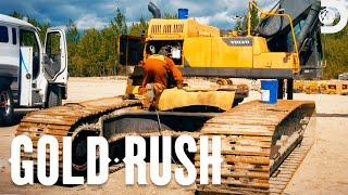 Parker’s Team Races to Repair Their Excavator | Gold Rush | Discovery