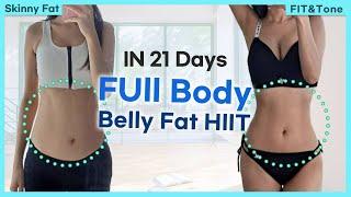 10 MIN FULL BODY BURN + BELLY FAT HIIT AT HOME WORKOUT/No Equipment / K-POP BODY SHAPE_Shirlyn Kim