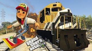 ГТА 5 МОДЫ ДЖЕЙК ИЗ SUBWAY SURFERS И РАЙ В GTA 5! ОБЗОР МОДА GTA 5 ВИДЕО МОДЫ ГТА 5