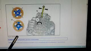 На ПЕЖО 308 замена ГРМ  установка втулки пастели распредвала впуска
