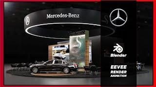 Mercedes Benz   Exhibition booth design 2021