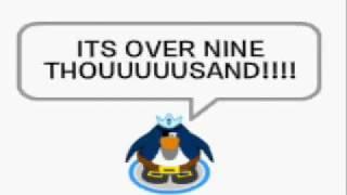 ITS OVER 9000!!!!! - club penguin style
