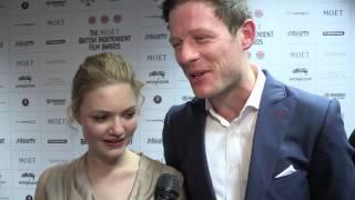 Holliday Grainger & James Norton BIFA Interviews