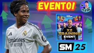 COMO APROVEITAR O EVENTO DE TREINAMENTO NO Soccer Manager 2025