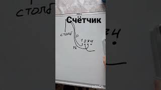 как подключить счётчик, счётчик қалай қосамыз?