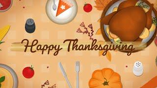 Happy Thanksgiving! - Market Place Update