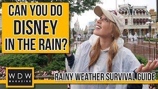 What to do when it RAINS at DISNEY World