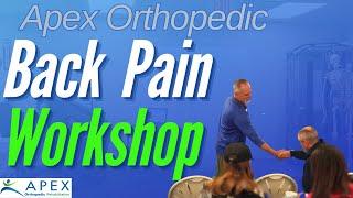 Back Workshop with Tom Willemann // Apex Orthopedic Rehab