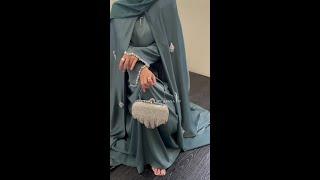 My dream turquoise #fashion #abaya #ootd #hijab #dress #modestfashion #trending #fyp