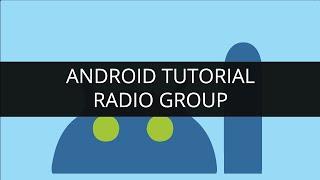 Android Tutorial-Radio Group | Edureka
