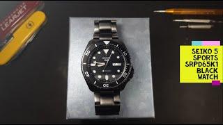 Seiko 5 Sports SRPD65K1 Black Watch