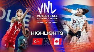  TUR vs.  CAN - Highlights Week 2 | Women's VNL 2023