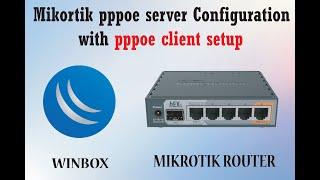 Mikrotik Router pppoe Server Configuration