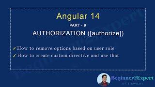 Part 9 - Role Based Authentication with live example | Custom directive with practical scenario