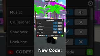  New Code || Car Dealership Tycoon || Roblox